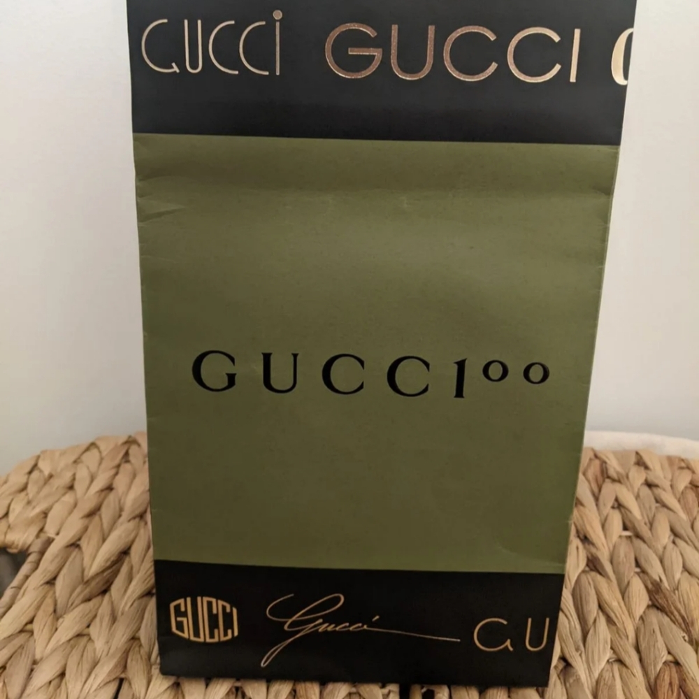 Gucci limited edition Empty Paper Bag